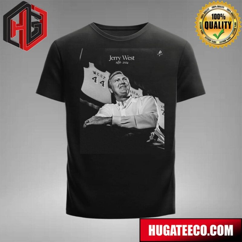 Los Angeles Lakers Honoring The Legendary Jerry West 1938-2024 T-Shirt