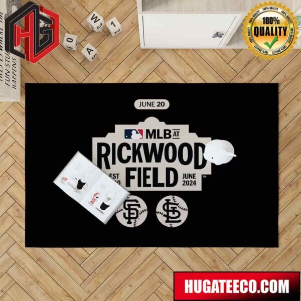 MLB At Rickwood Field Est 1910 San Francisco Giants vs Louis Cardinals On June 20 2024 Home Decor Rug Carpet