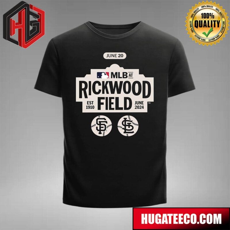 MLB At Rickwood Field Est 1910 San Francisco Giants vs Louis Cardinals On June 20 2024 T-Shirt