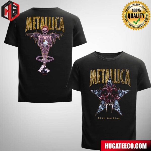 Metallica King Nothing Vintage Two Sides Fan Gifts T-Shirt