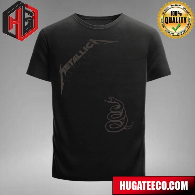 Metallica The Black Album Cover All Over Print T-Shirt