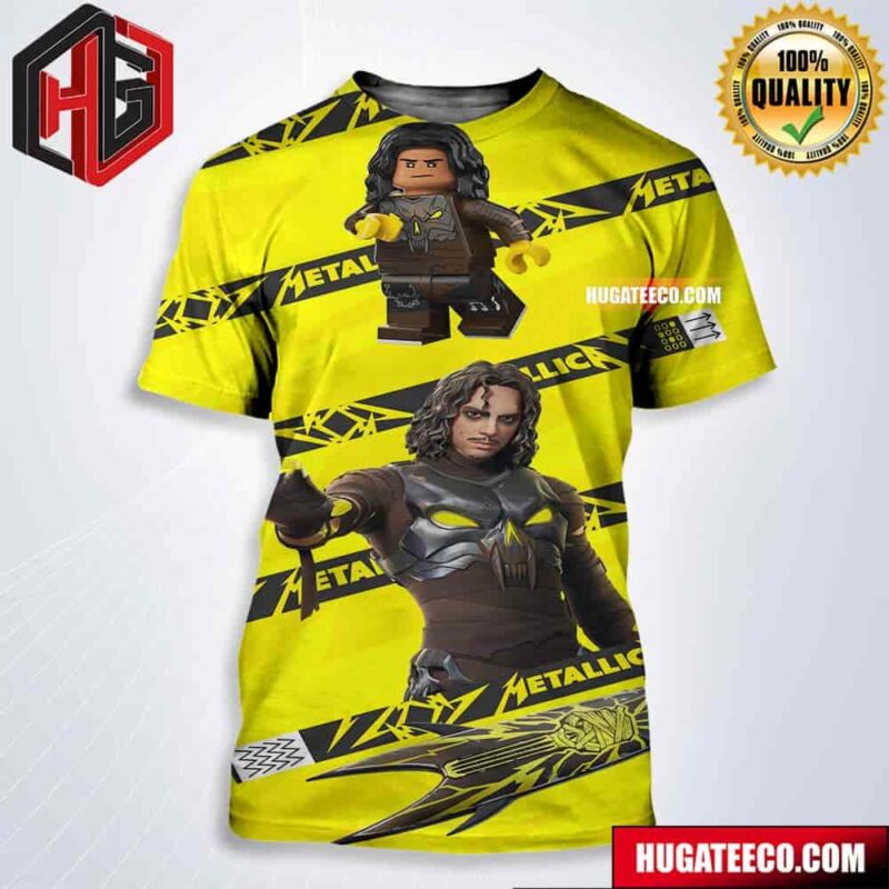 Mettalica X Lego X Fortnite Style Puppet Master Kirik All Over Print Shirt