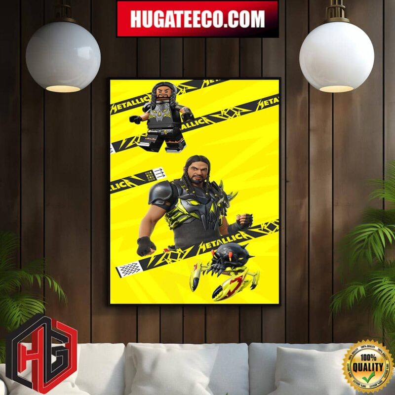 Metallica X Lego X Fortnite Style Puppet Master Robert Home Decor Poster Canvas