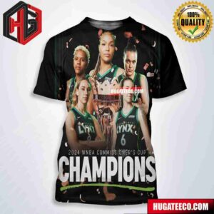 Minnesota Lynx Are 2024 WNBA Commissioner?s Cup Champions All Over Print Shirt