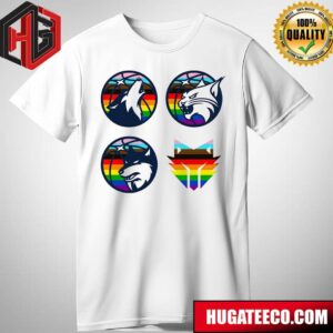 Minnesota Timberwolves Happy Pride Month Celebrating Our LGBTQ Community T-Shirt