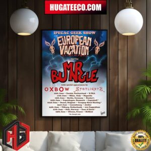 Mr Bungle Uk And European Vacation Tour 2024 Ipecac Geek Show Schedule List Date Home Decor Poster Canvas