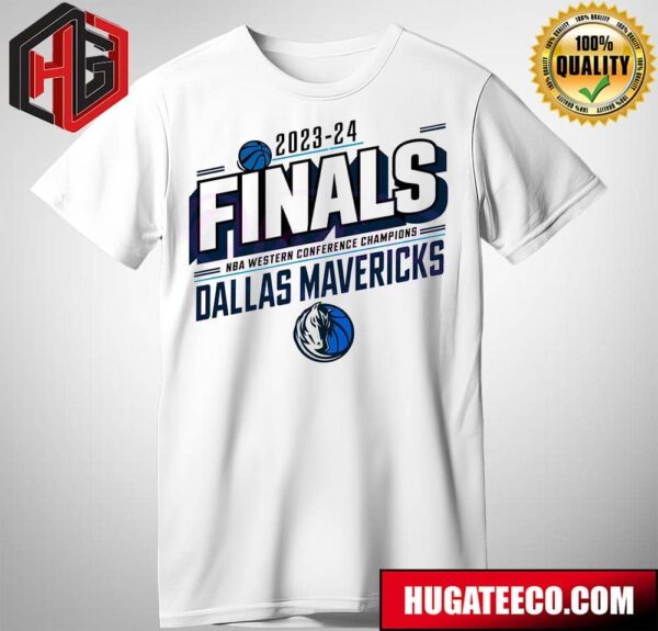 NBA Western Conference Champions 2024 Dallas Mavericks T-Shirt