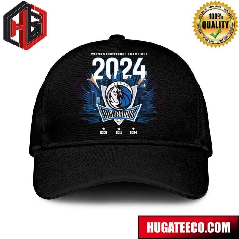 NBA Western Conference Finals Dallas Mavericks 2024 Hat-Cap