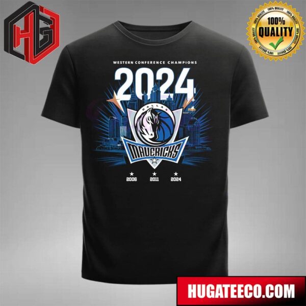 NBA Western Conference Finals Dallas Mavericks 2024 T-Shirt