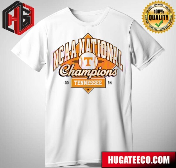 NCAA National Champions 2024 Tenessee Volunteers T-Shirt