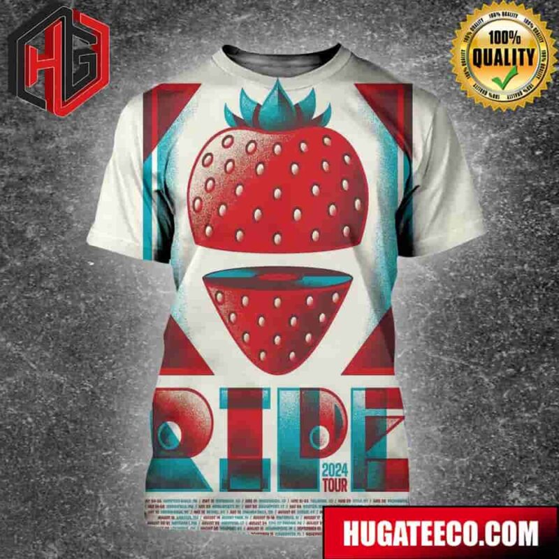 New 2024 Tour Poster For Ripe Band Schedule List All Over Print Shirt
