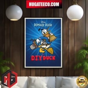 New Donald Duck Short From Walt Disney Animation Studios Releases On June 2024 Home Decor Poster Canvas