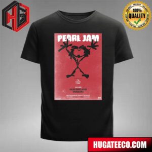 New Promotional Poster For The Pearl Jam Concert In Barcelona T-Shirt