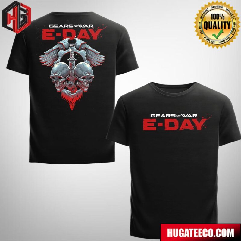 Next Chapter In The Gears Of War Series Art Director By Luke Preece Two Sides T-Shirt