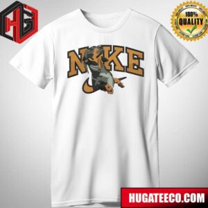 Nike Swoosh Collab x Dachshund Dog Print T-Shirt