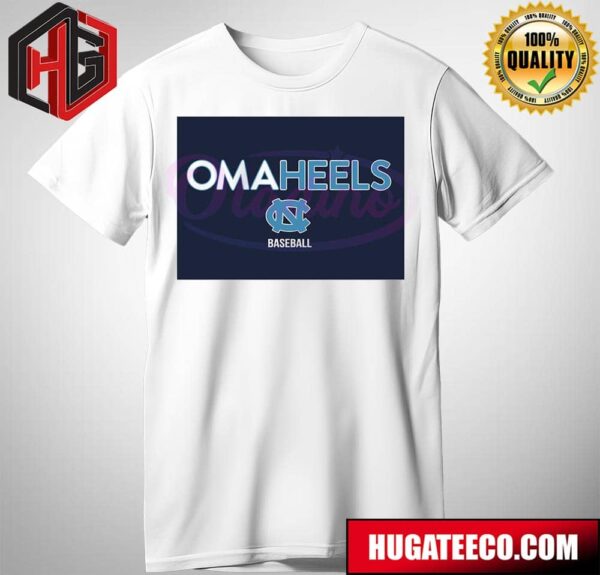 North Carolina Tar Heels Omaheels UNC Baseball NCAA Team Logo Unisex T-Shirt