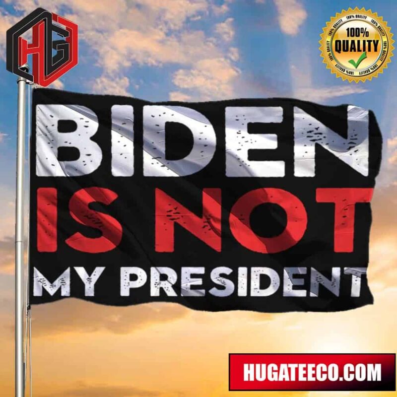Not My President Flag not my president Lawn Flag Protest 2 Sides Garden House Flag