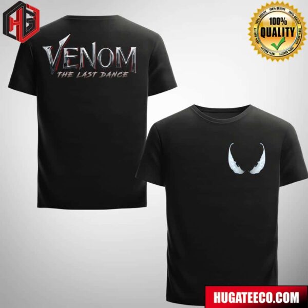 Official Movie Venom The Last Dance 2024 Two Sides T-Shirt