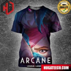 Official Poster For Arcane Season 2 Releasing In November On Netflix All Over Print Shirt