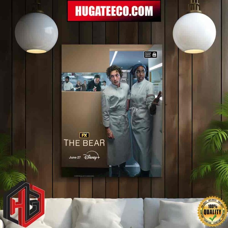 Official Poster For The Bear Season 3 All Episodes Release On June 27 Home Decor Poster Canvas