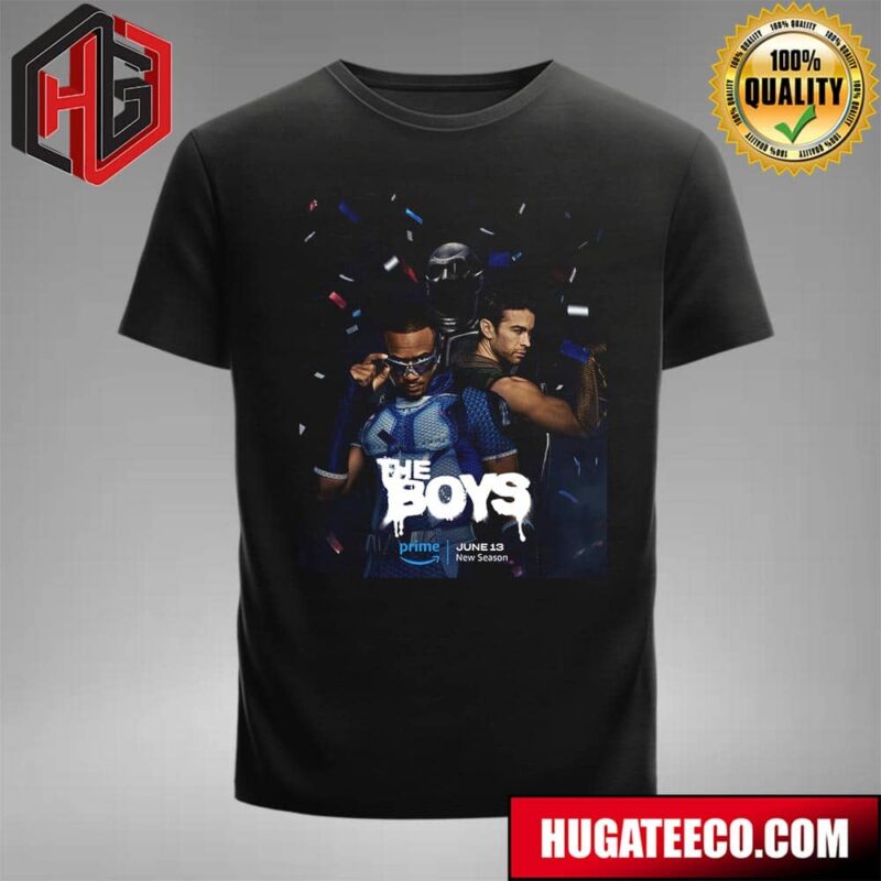 Official Poster For The Boy Season 4 Homie’s Angels Vought International T-Shirt