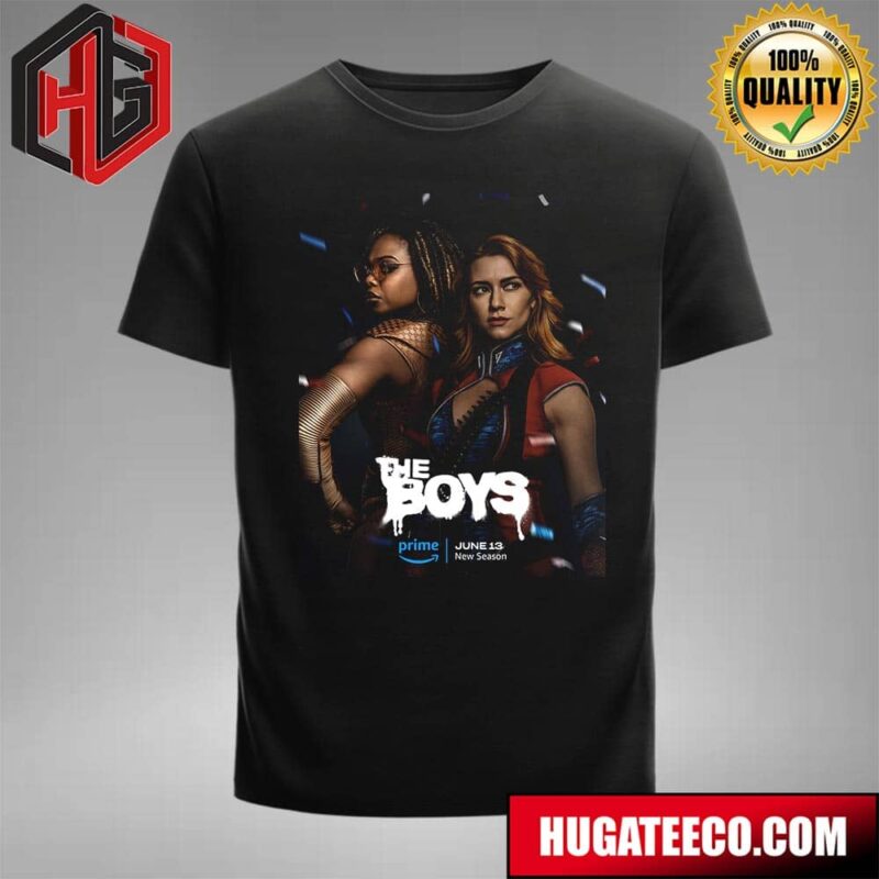 Official Poster For The Boys 4 New Supes On The Block June 13 New Season T-Shirt