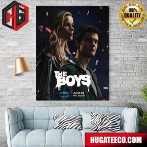 Official Poster For The Boys Here Comes Our Second Wind June 13 New Season Home Decor Poster Canvas