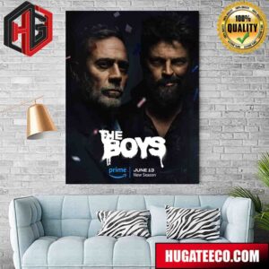 Official Poster For The Boys June 13 New Season Home Decor Poster Canvas