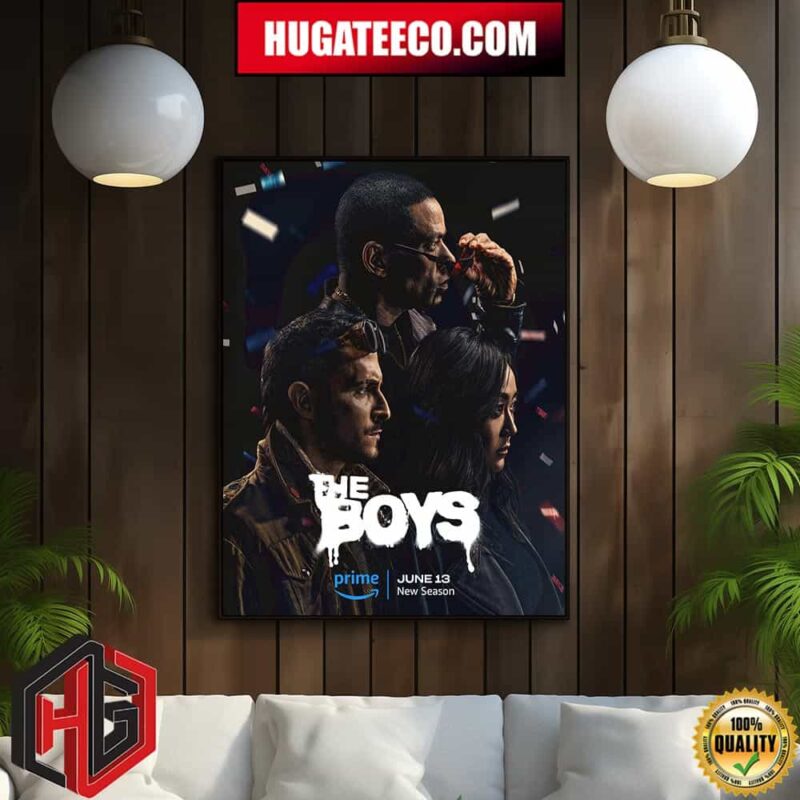 Official Poster For The Boys The Bold And The Batshit June 13 New Season Home Decor Poster Canvas