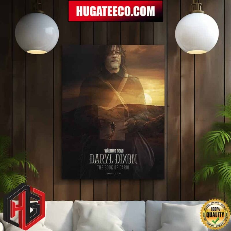 Official Poster For The Walking Dead Dary Dixon The Book Of Carol Home Decor Poster Canvas