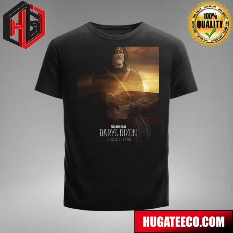 Official Poster For The Walking Dead Dary Dixon The Book Of Carol T-Shirt