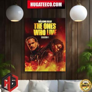Official Poster For The Walking Dead The Ones Who Live Season 1 Home Decor Poster Canvas