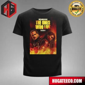 Official Poster For The Walking Dead The Ones Who Live Season 1 T-Shirt