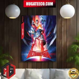 Official Poster For Ultraman Ultraman Taiga Complete Series Movie S Coming To Blu-Ray Home Decor Poster Canvas