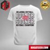 Oklahoma Sooners National Champions NCAA Division I Softball T-Shirt
