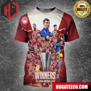 Olympiacos FC UEFA Europa Conference League Winners! All Over Print Shirt