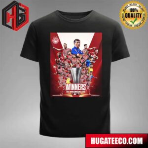 Olympiacos FC UEFA Europa Conference League Winners T-Shirt
