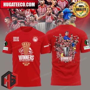 Congrats Olympiacos FC Winners UEFA Europa Conference League 2024 Two Sides All Over Print Shirt
