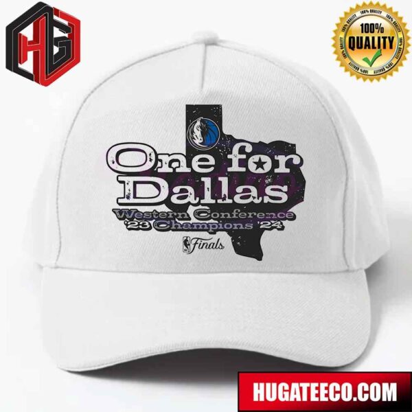 One For Dallas Mavericks NBA Western Conference Champion Hat-Cap