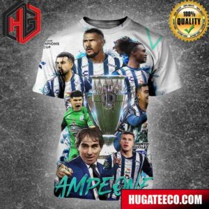 Pachuca Won The Concacaf Champions Cup For The 6th Time In History All Over Print Shirt