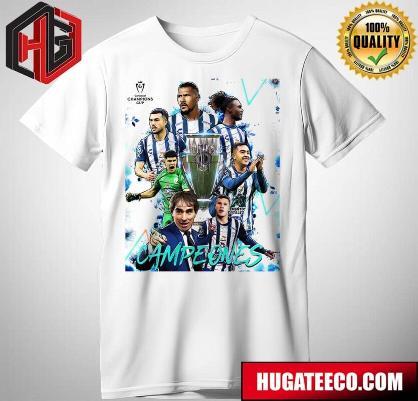 Pachuca Won The Concacaf Champions Cup For The 6th Time In History T-Shirt