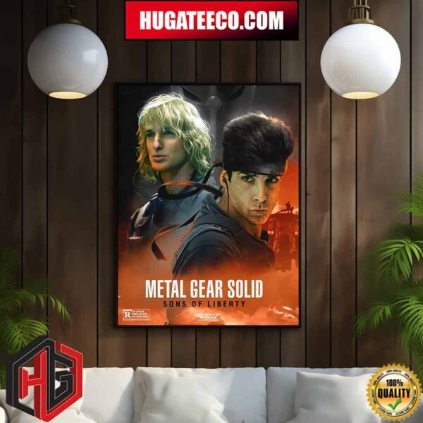 Poster For Metal Gear Solid 2 Sons Of Liberty Home Decor Poster Canvas