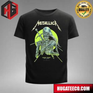 Poster Of Metallica At The Hellfest Open Air Festival Event Held At Clisson France June 29 2024 M72 Hellfest T-Shirt
