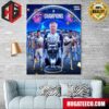 Real Madrid Win Their 15th Champions League Home Decor Poster Canvas