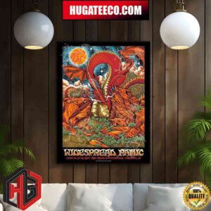 Red Rocks Widespread Panic On June 21st 22nd 23rd 2024 At Red Rocks Amphitheatre Morrison Colorado Home Decor Poster Canvas