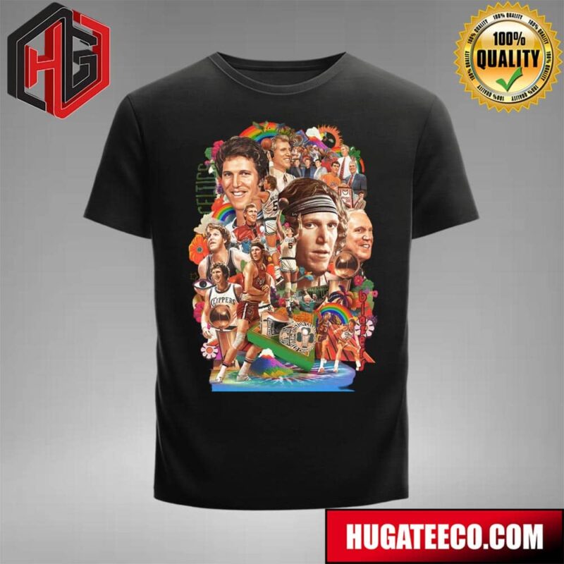 Remembering The Legendary Bill Walton Boston Celtic T-Shirt