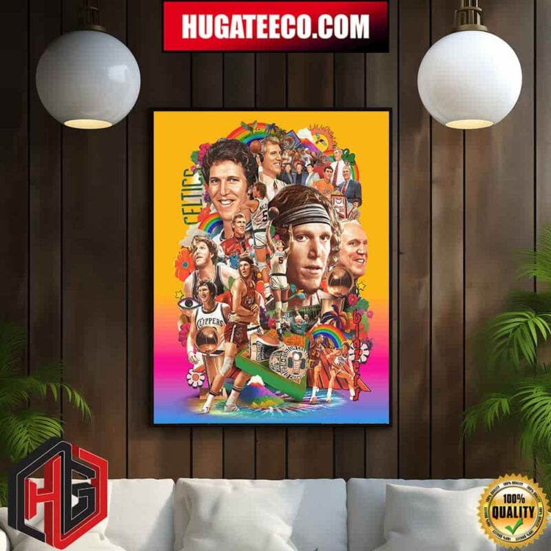 Remembering The Legendary Bill Walton Boston Celtics Home Decor Poster Canvas