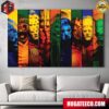 Metallica M72 World Tour To Tons of Rock Night 1 M72Oslo At The Scream Stage In Oslo Norway On June 26th 2024 Home Decor Poster Canvas