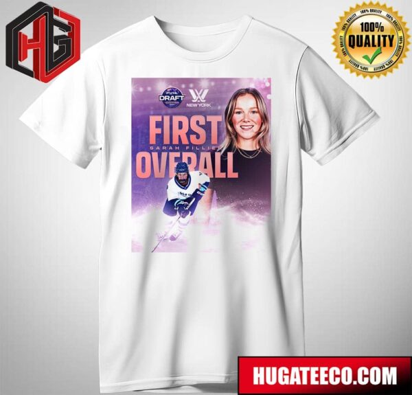 Sarah Fillier Is The First Overall Pick In The 2024 Pwhl Draft Minnesota T-Shirt