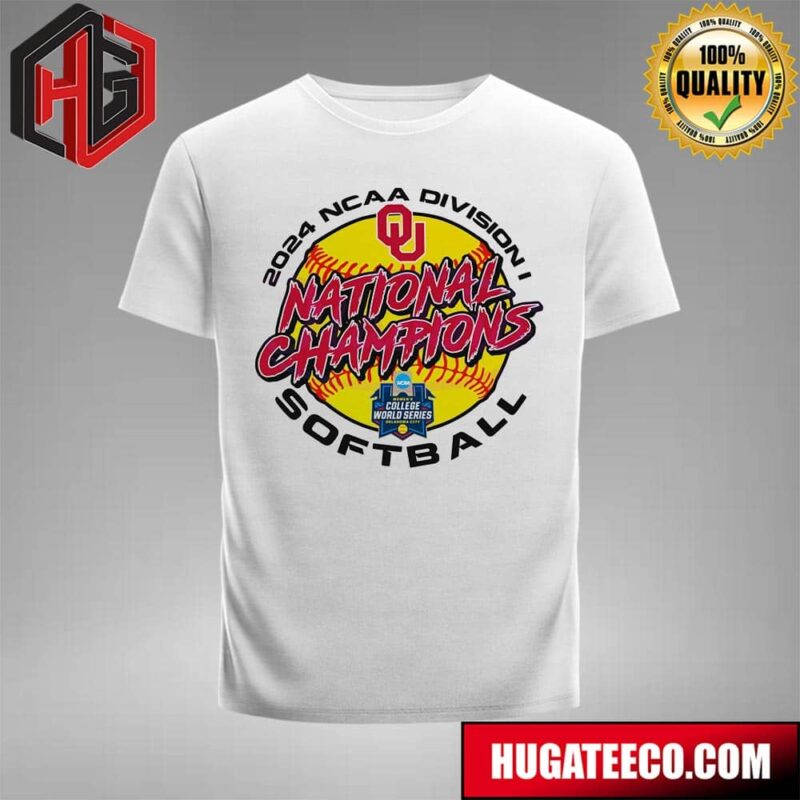 Oklahoma Sooners National Champions NCAA Division I Softball T-Shirt